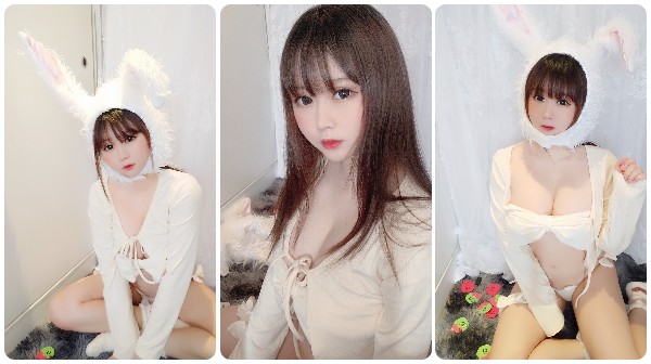 Thỏ trắng dễ thương, album ảnh của hot girl Trung Quốc