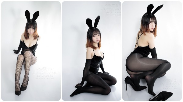 Album ảnh hóa thân Thỏ đen của gái xinh Trung Quốc
